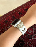 Apple watch Arabic Name - Aram Name - Sterling silver 925 custom apple watch charms - apple watch band accessories - handmade silver - Afghani online - customized apple watch name custom pin - Arabic Name personalized - UAE apple watch - Jordan apple watch name - Dubai Jewelry - name for watches - USA Apple custom Jewelry - أبل ساعة اسم أرام - اسم تفصيل للساعة - تفصيل اسم فضة مطلي ذهب - بار أبل وتش - الافغاني