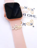 Apple watch Arabic Name - Ayyosh Name - Sterling silver 925 custom apple watch charms - apple watch band accessories - handmade silver - Afghani online - customized apple watch name custom pin - Arabic Name personalized - UAE apple watch - Jordan apple watch name - Dubai Jewelry - name for watches - USA Apple custom Jewelry - أبل ساعة اسم عيوش - اسم تفصيل للساعة - تفصيل اسم فضة مطلي ذهب - بار أبل وتش - الافغاني